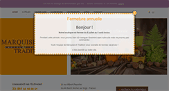 Desktop Screenshot of marquise-et-tradition.com